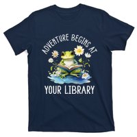 Adventure Begins At Your Library Summer Reading Program 2024 T-Shirt