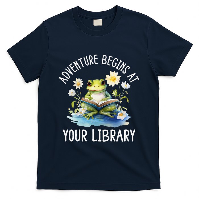 Adventure Begins At Your Library Summer Reading Program 2024 T-Shirt