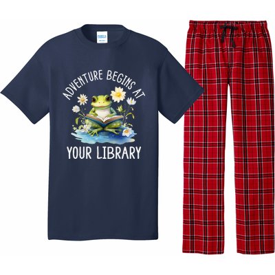 Adventure Begins At Your Library Summer Reading Program 2024 Pajama Set