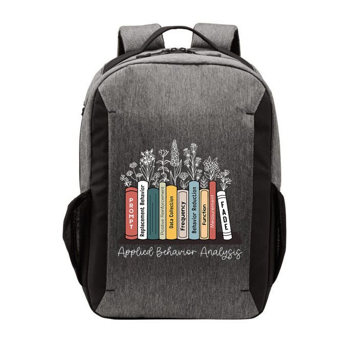 Applied Behavior Analysis Book Wildflower ABA RBT Therapist  Vector Backpack