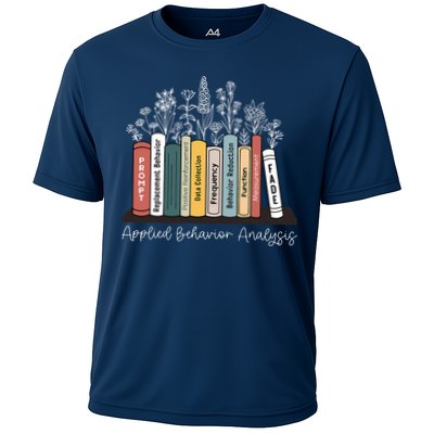 Applied Behavior Analysis Book Wildflower ABA RBT Therapist  Performance Shirt