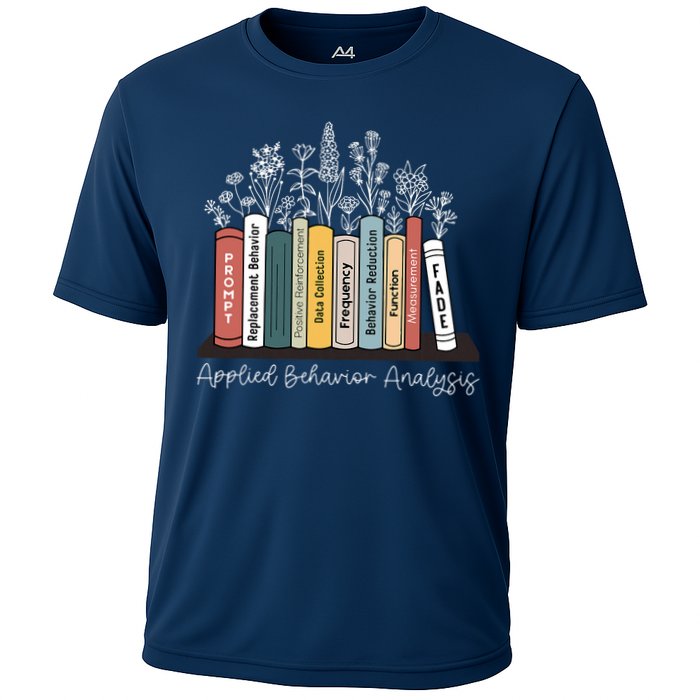 Applied Behavior Analysis Book Wildflower ABA RBT Therapist  Performance Shirt
