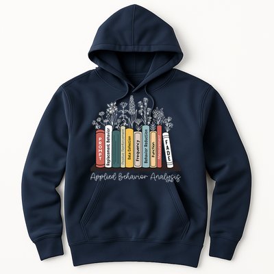 Applied Behavior Analysis Book Wildflower ABA RBT Therapist  Hoodie