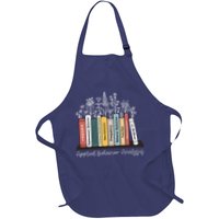Applied Behavior Analysis Book Wildflower ABA RBT Therapist  Apron