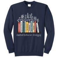 Applied Behavior Analysis Book Wildflower ABA RBT Therapist  Sweatshirt