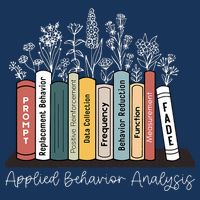 Applied Behavior Analysis Book Wildflower ABA RBT Therapist  16 in Basic Backpack