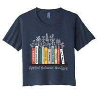 Applied Behavior Analysis Book Wildflower ABA RBT Therapist  Crop Top