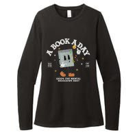 A Book A Day Keep The Mental Breakdown Away Womens CVC Long Sleeve Shirt