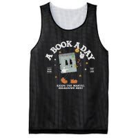 A Book A Day Keep The Mental Breakdown Away Mesh Reversible Basketball Jersey Tank