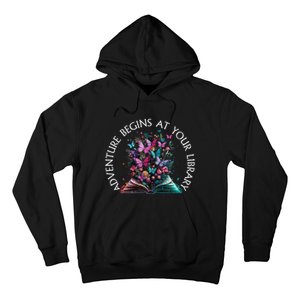 Adventure Begins At Your Library Summer Reading 2024 Gift Hoodie