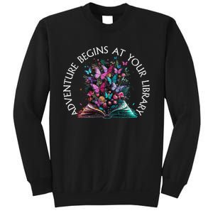 Adventure Begins At Your Library Summer Reading 2024 Gift Sweatshirt