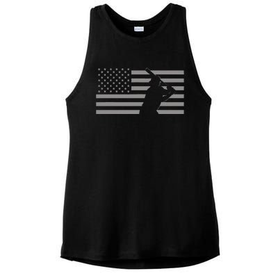 American Baseball Ladies PosiCharge Tri-Blend Wicking Tank