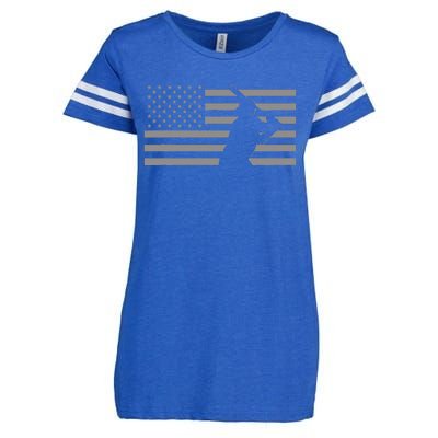 American Baseball Enza Ladies Jersey Football T-Shirt