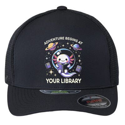Adventure Begins At Your Library Summer Reading Program 2024 Flexfit Unipanel Trucker Cap