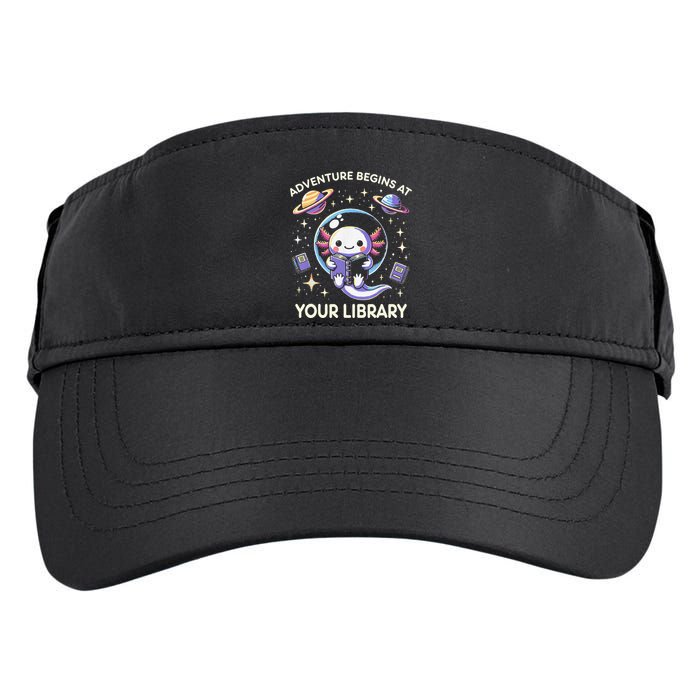 Adventure Begins At Your Library Summer Reading Program 2024 Adult Drive Performance Visor