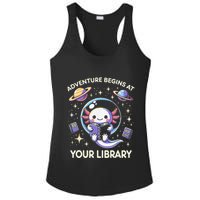 Adventure Begins At Your Library Summer Reading Program 2024 Ladies PosiCharge Competitor Racerback Tank