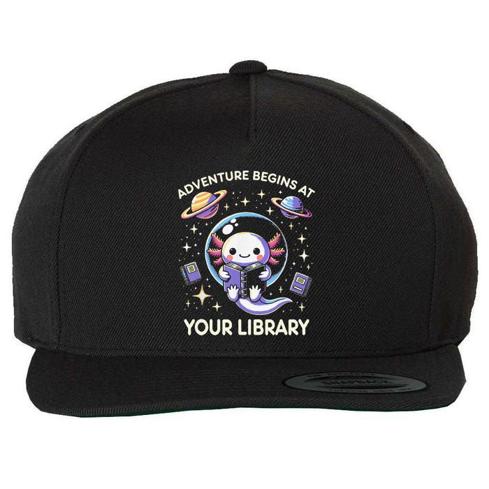 Adventure Begins At Your Library Summer Reading Program 2024 Wool Snapback Cap