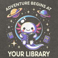 Adventure Begins At Your Library Summer Reading Program 2024 Cotton Canvas Backpack