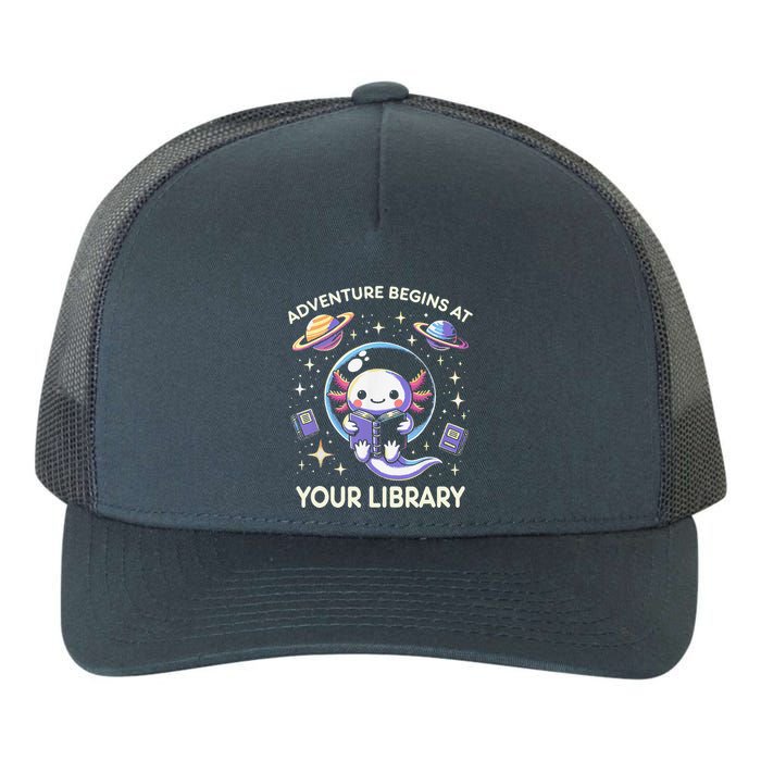 Adventure Begins At Your Library Summer Reading Program 2024 Yupoong Adult 5-Panel Trucker Hat