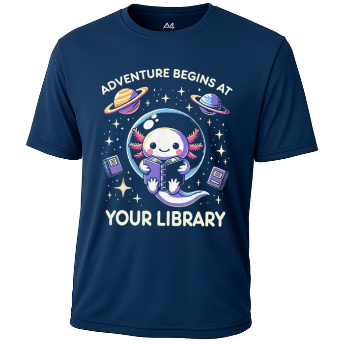 Adventure Begins At Your Library Summer Reading Program 2024 Performance Shirt