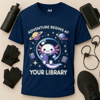 Adventure Begins At Your Library Summer Reading Program 2024 Performance Shirt