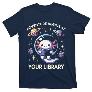 Adventure Begins At Your Library Summer Reading Program 2024 T-Shirt