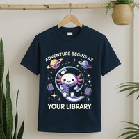 Adventure Begins At Your Library Summer Reading Program 2024 T-Shirt