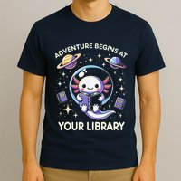 Adventure Begins At Your Library Summer Reading Program 2024 T-Shirt