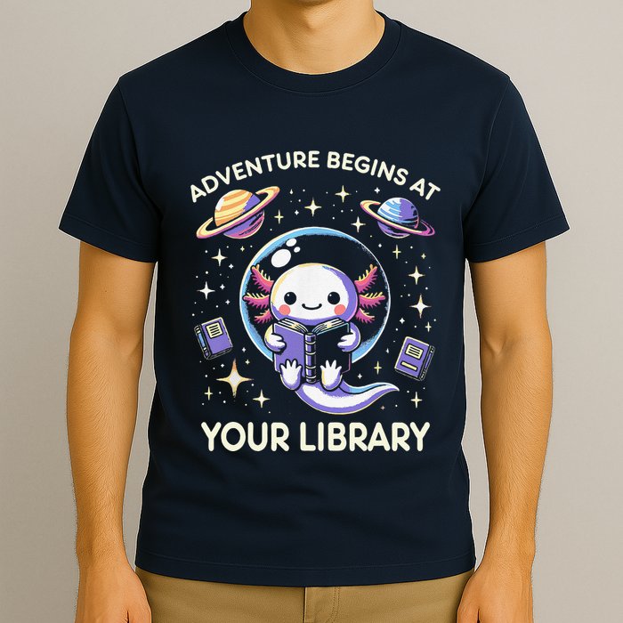 Adventure Begins At Your Library Summer Reading Program 2024 T-Shirt
