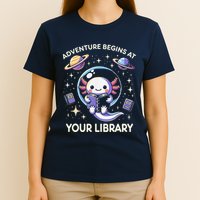 Adventure Begins At Your Library Summer Reading Program 2024 T-Shirt