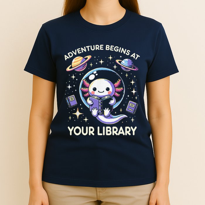 Adventure Begins At Your Library Summer Reading Program 2024 T-Shirt