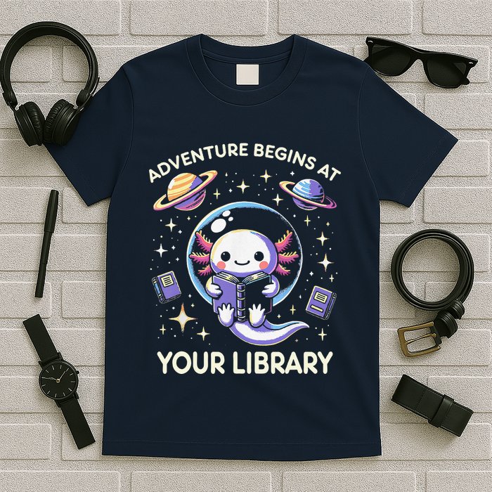 Adventure Begins At Your Library Summer Reading Program 2024 T-Shirt