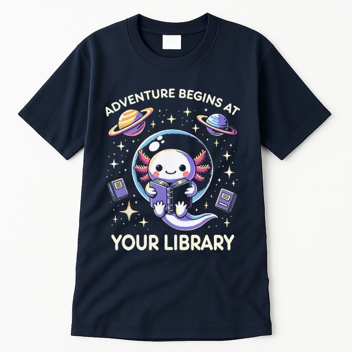 Adventure Begins At Your Library Summer Reading Program 2024 Tall T-Shirt