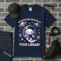 Adventure Begins At Your Library Summer Reading Program 2024 Tall T-Shirt