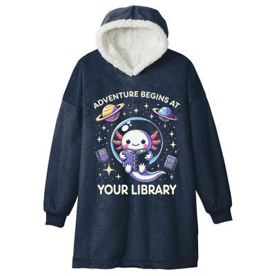 Adventure Begins At Your Library Summer Reading Program 2024 Hooded Wearable Blanket