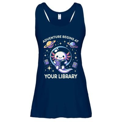 Adventure Begins At Your Library Summer Reading Program 2024 Ladies Essential Flowy Tank