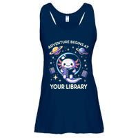 Adventure Begins At Your Library Summer Reading Program 2024 Ladies Essential Flowy Tank