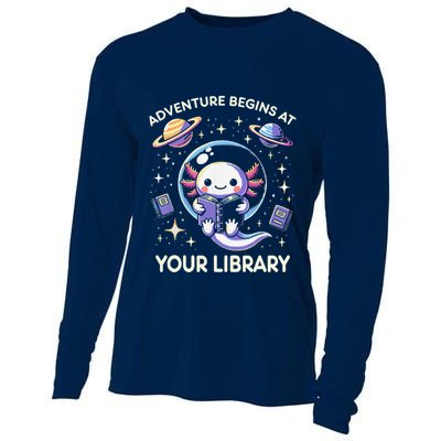 Adventure Begins At Your Library Summer Reading Program 2024 Cooling Performance Long Sleeve Crew