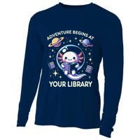 Adventure Begins At Your Library Summer Reading Program 2024 Cooling Performance Long Sleeve Crew