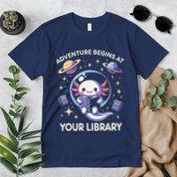 Adventure Begins At Your Library Summer Reading Program 2024 Premium T-Shirt