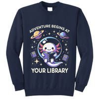 Adventure Begins At Your Library Summer Reading Program 2024 Tall Sweatshirt