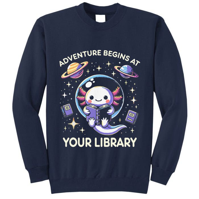 Adventure Begins At Your Library Summer Reading Program 2024 Tall Sweatshirt