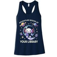 Adventure Begins At Your Library Summer Reading Program 2024 Womens Tank Top