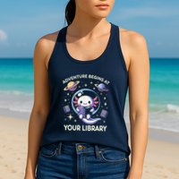 Adventure Begins At Your Library Summer Reading Program 2024 Womens Tank Top