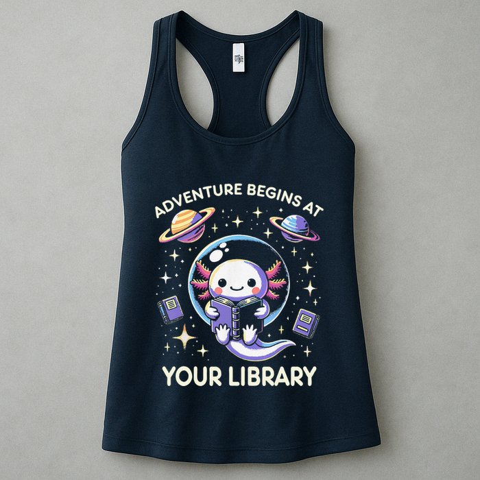 Adventure Begins At Your Library Summer Reading Program 2024 Womens Tank Top