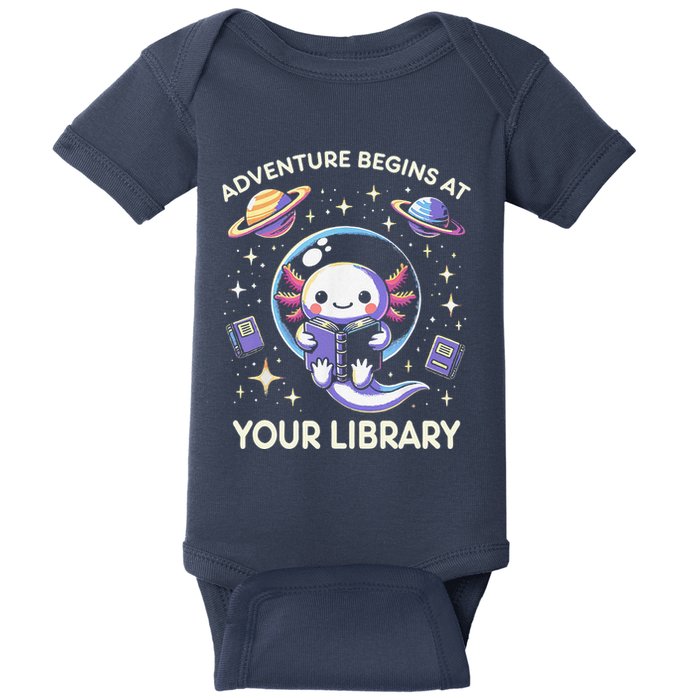 Adventure Begins At Your Library Summer Reading Program 2024 Baby Bodysuit