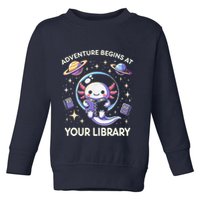 Adventure Begins At Your Library Summer Reading Program 2024 Toddler Sweatshirt
