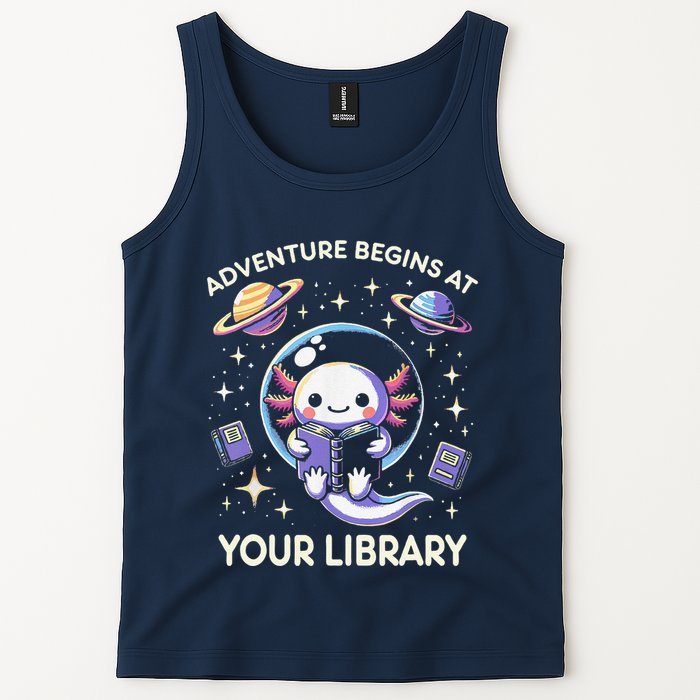 Adventure Begins At Your Library Summer Reading Program 2024 Tank Top