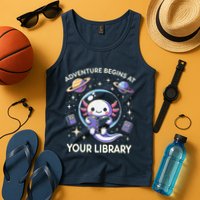 Adventure Begins At Your Library Summer Reading Program 2024 Tank Top