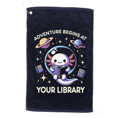 Adventure Begins At Your Library Summer Reading Program 2024 Golf Towel